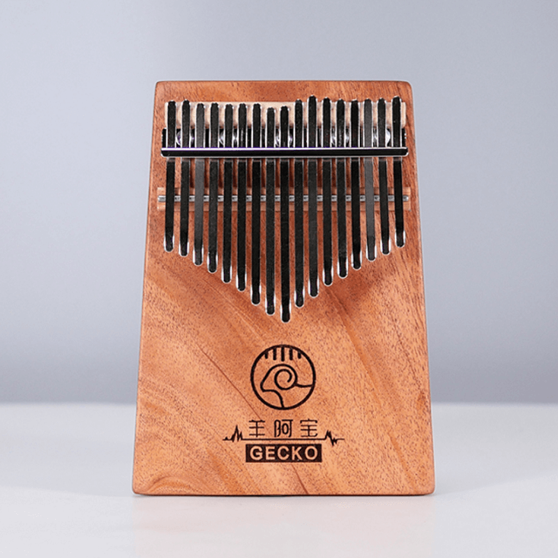 April Yang x Gecko Kalimba Gecko 17 Keys Acoustic Solid Body