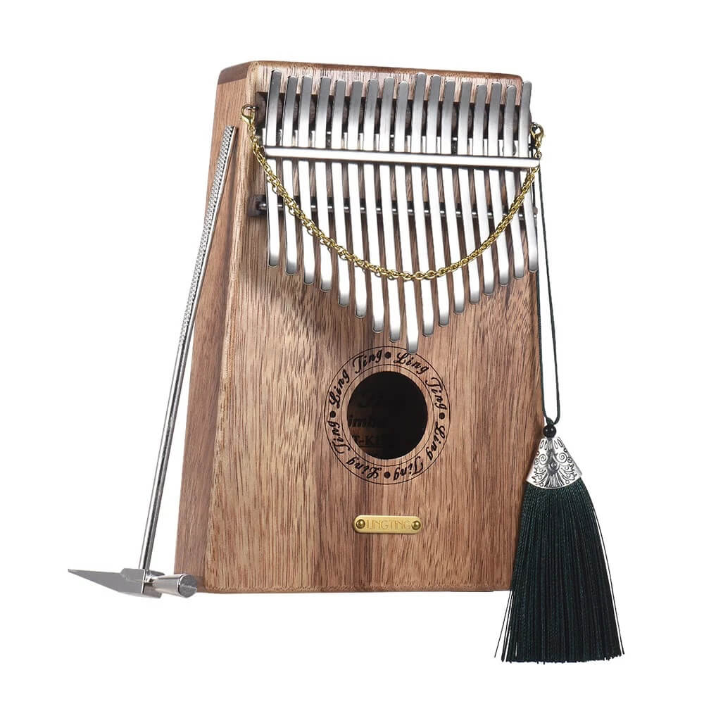 Mbira Sanza Swartizia Spp Solid Wood Musical Birthday Mother's Day Gift Idea Valentine's Day Gifts 