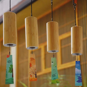 LingTing Bamboo Tuned Wind Chimes