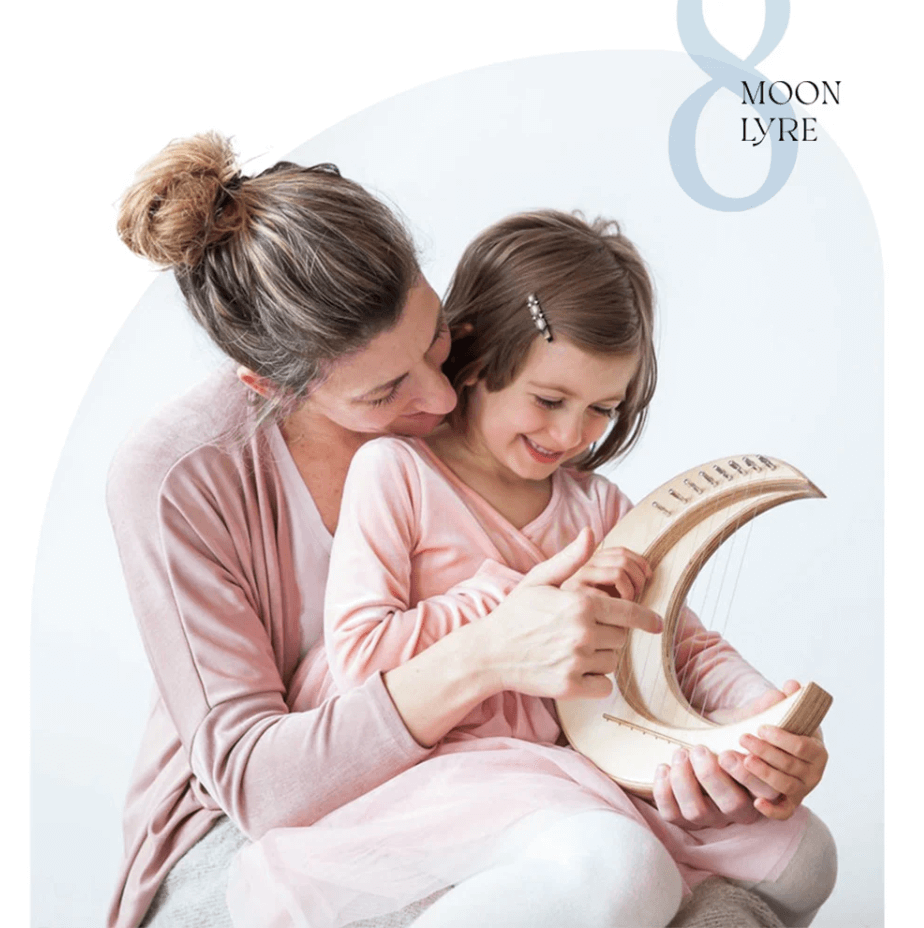 Moon Lyre Harp Luna Crescent | 8/11/15 String