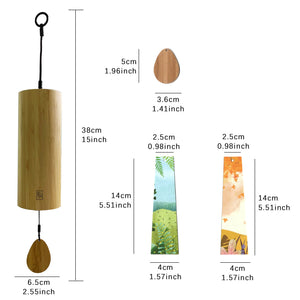 LingTing Bamboo Tuned Wind Chimes