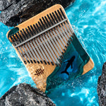 New 17/21 Key Hluru Ocean Resin Kalimba | C Major