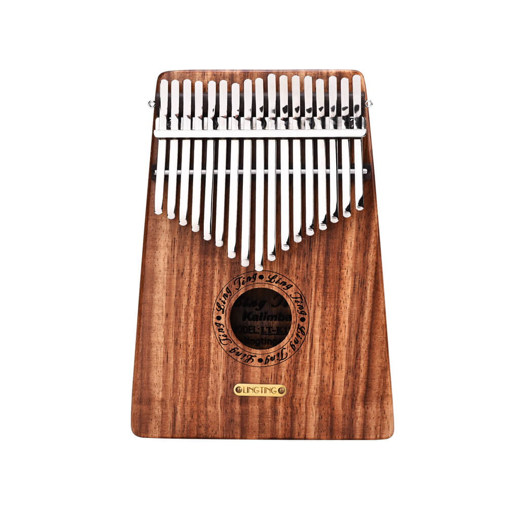 LingTing Electric Kalimba  17 Keys Thumb Piano With Pickup