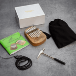 GECKO 8 Key Mini Kalimba With Tassel