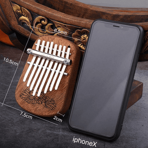 GECKO 8 Key Mini Kalimba With Tassel