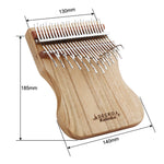 Gecko 24 Key Kalimba | Board Type