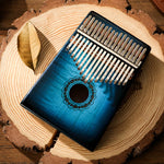 Hluru Hollow Kalimba 17 Key Gardient Color