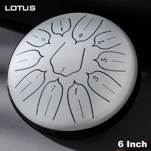 New Hluru 6 Inch 11 Note Mini Steel Hand Drum