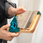 New 17/21 Key Hluru Ocean Resin Kalimba | C Major