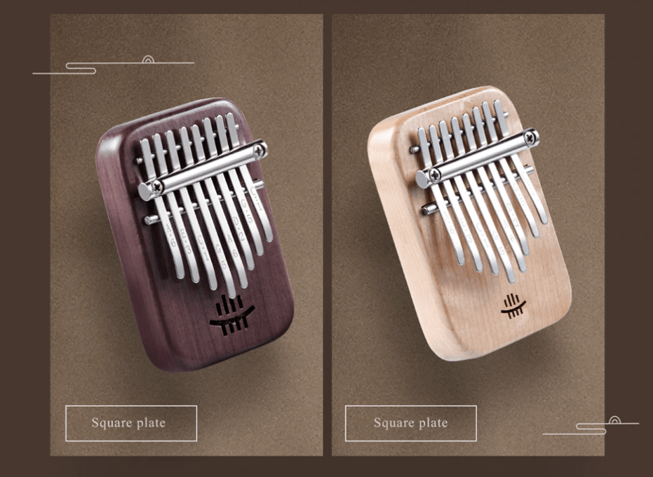 Hluru 8 Keys Mini Kalimba | Maple Wood