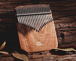 Hluru 21 Keys Board Kalimba | Walnut Zambia Redwood Sandel Wood