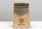 April Yang x Gecko 17 Keys Acoustic Solid Body Kalimba