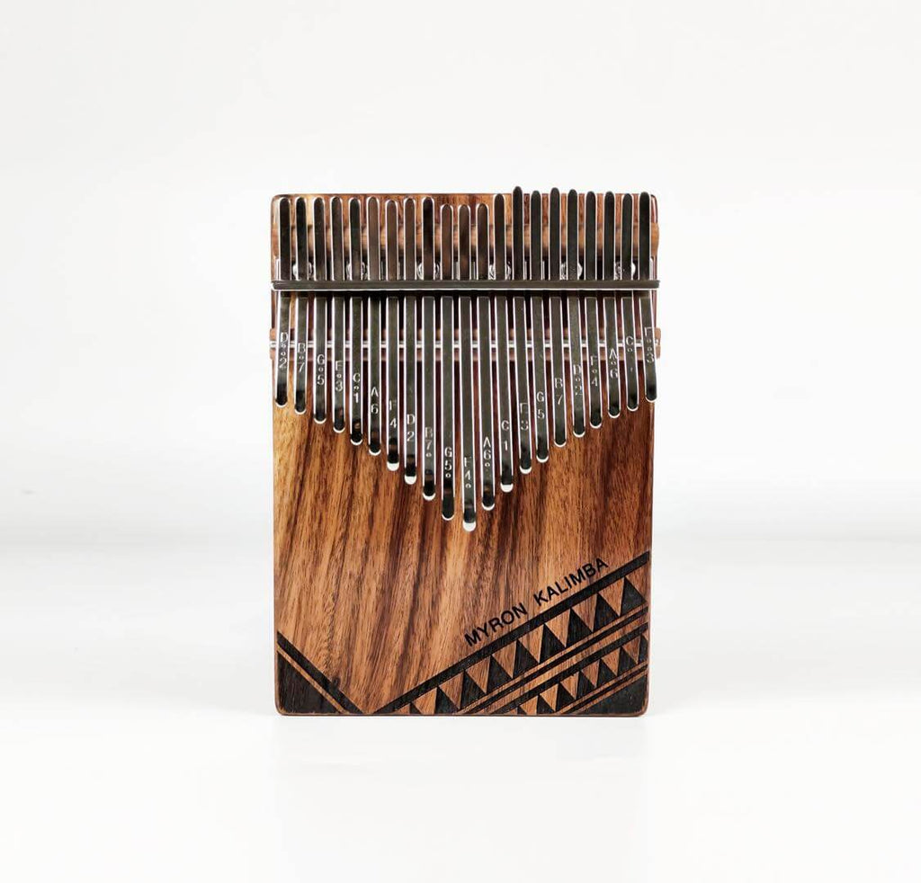 Myron Solid KOA Wood Kalimba 21 Key