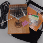 GKMBM Electric Kalimba 17 Key KOA Wood