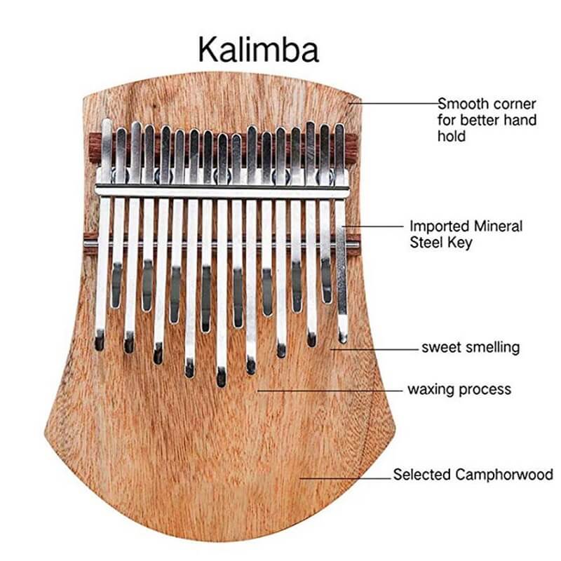 kalimba gecko k17note