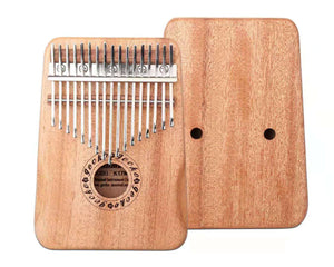 GECKO 17/21 Key Kalimba | Thin Tines