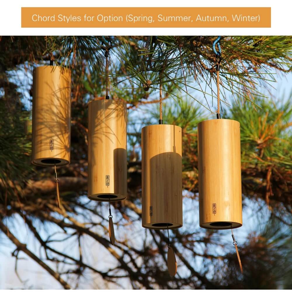 LingTing Bamboo Tuned Wind Chimes