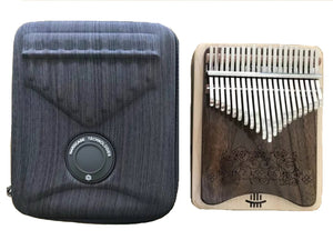 NEW Hluru 21 Key Walnut Kalimba Mbira Instrument | Full-Wood Board C Major