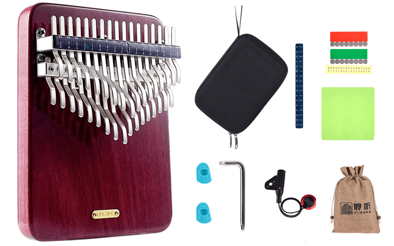  Seeds Kalimba 34 Key Chromatic Thumb Piano Pisces C