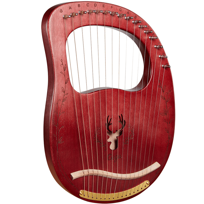 Relaxing Musical Instruments Lyre Harp for beginners