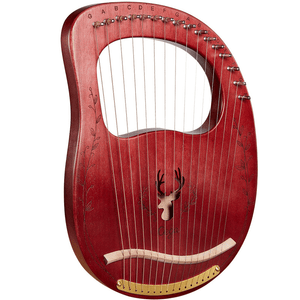 Lyre Harp 19 Strings with Bag, Thumb Finger Harp String Instrument